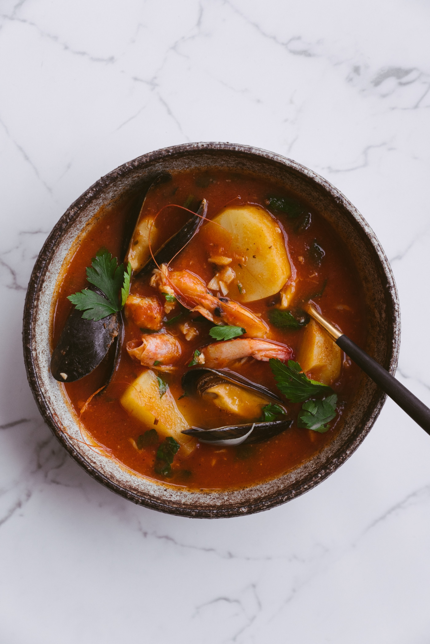 Seafood And Tomato Stew