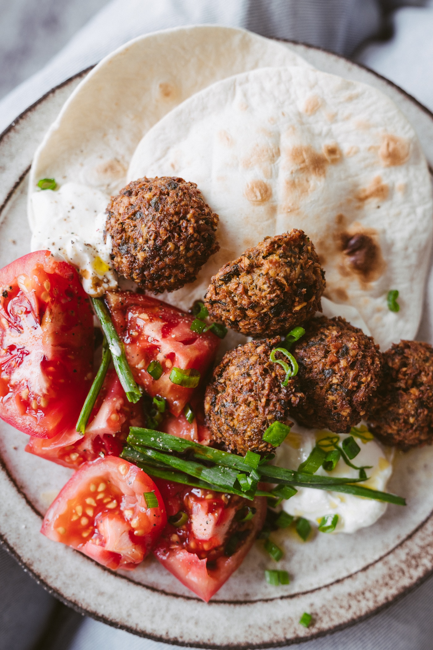 Herbed Falafels