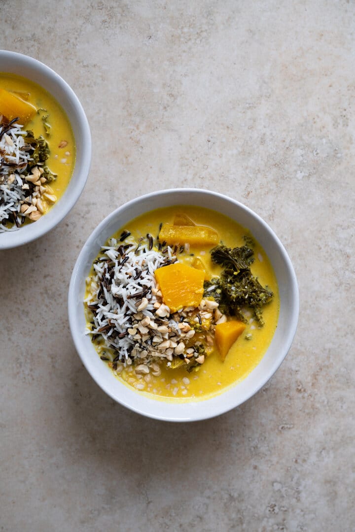 Pumpkin And Kale Curry