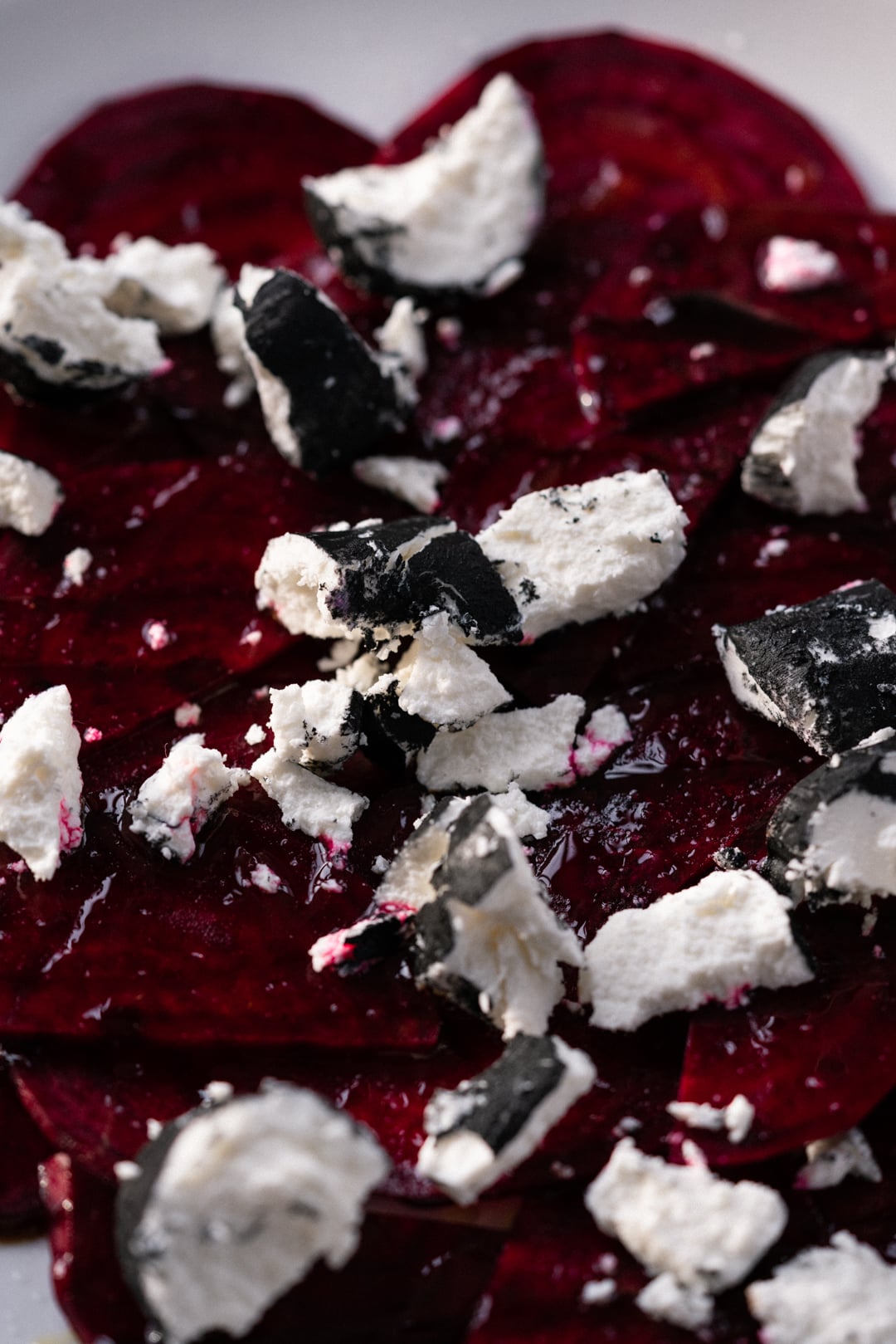 Crunchy Beet Salad With Goat Cheese And Pine Nuts
