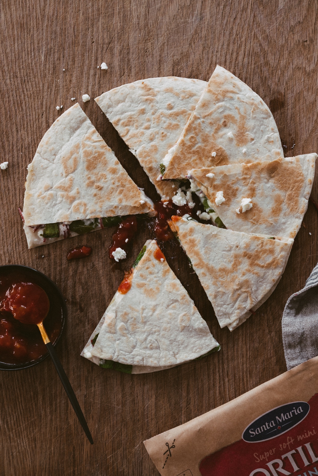 Feta Jalapeno Quesadilla