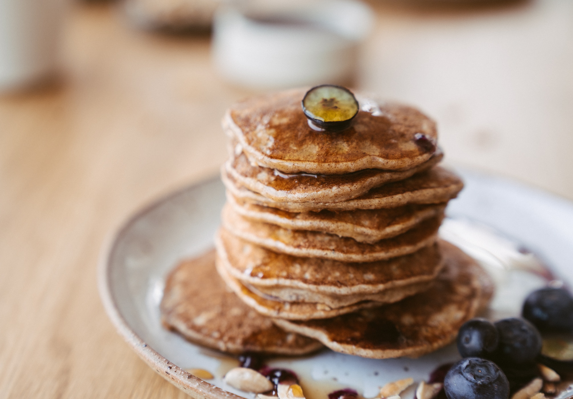 Banana Protein Pancakes