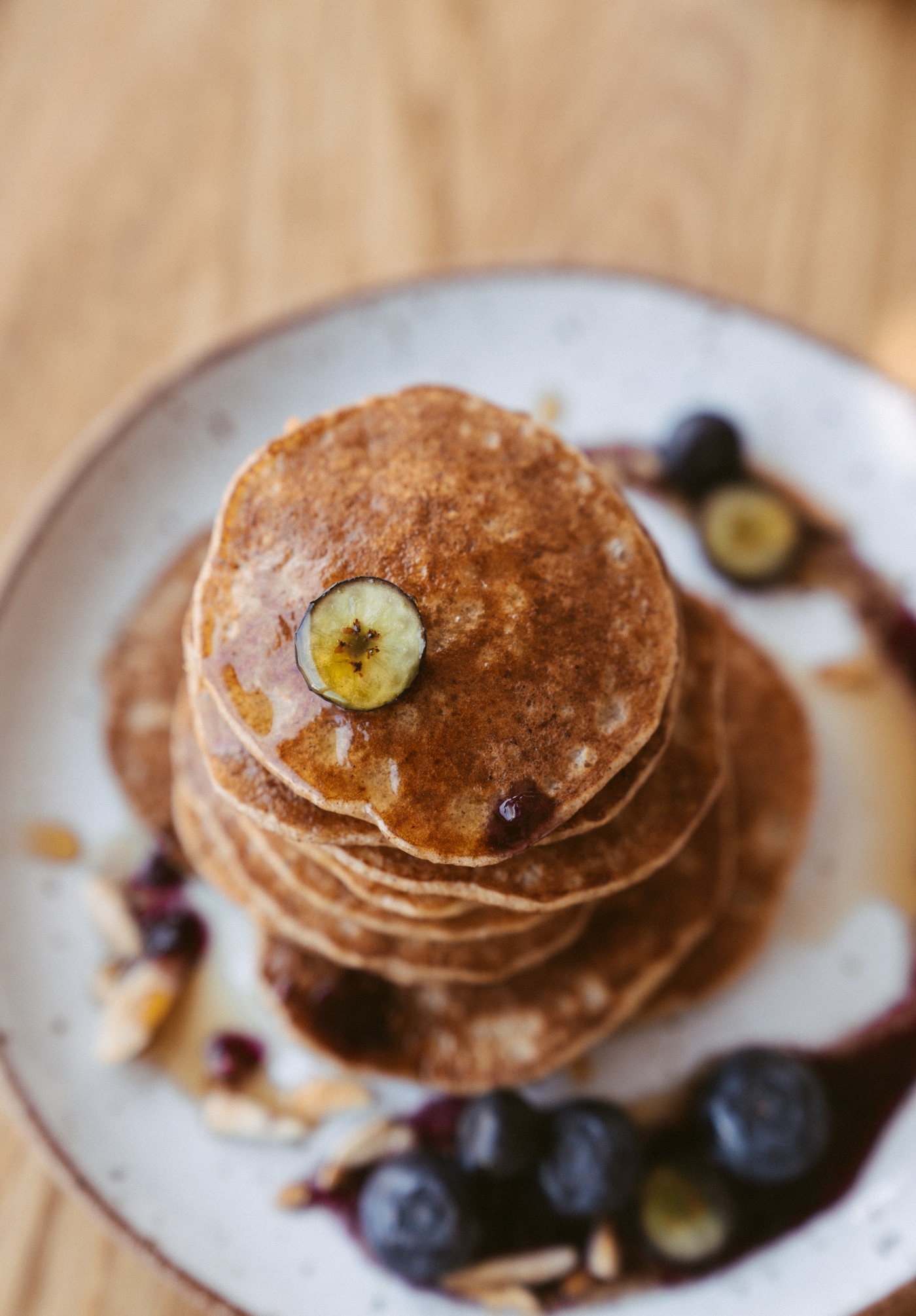 Banana Protein Pancakes