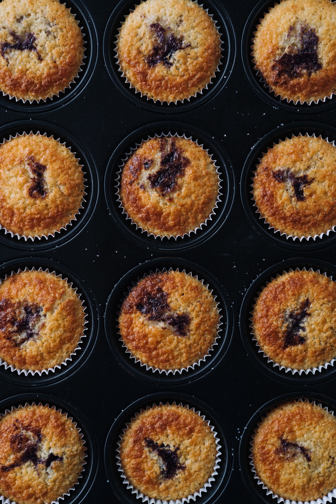 Bilberry And Almond Muffins