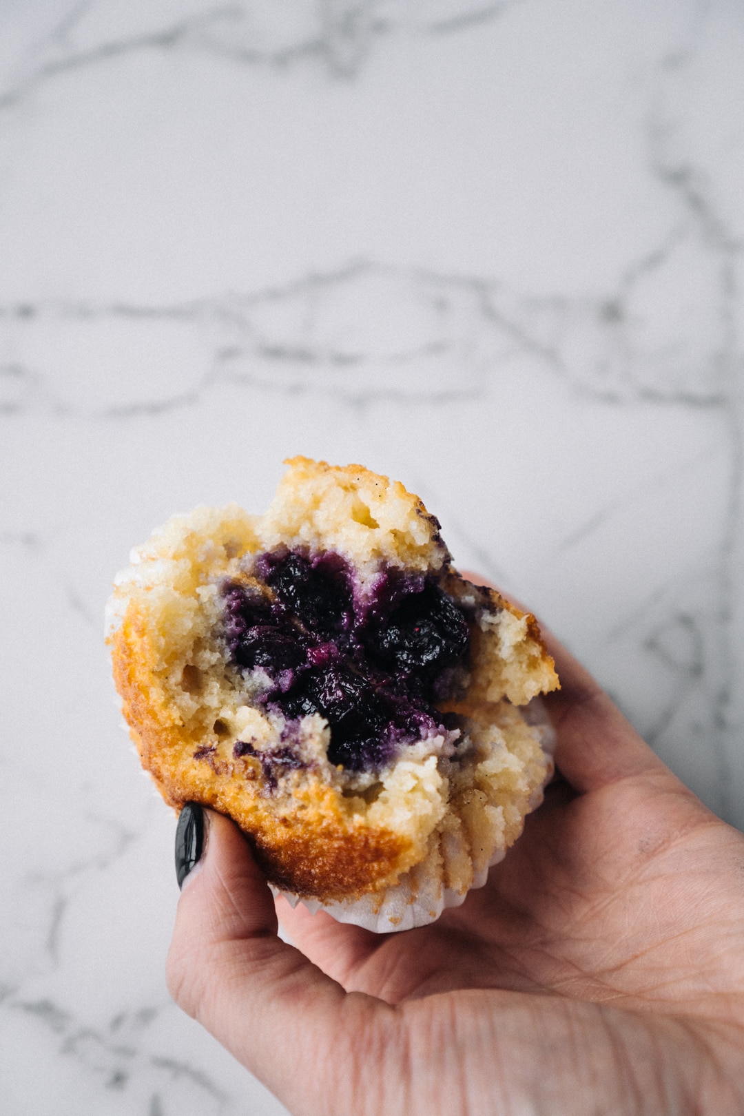 Bilberry And Almond Muffins