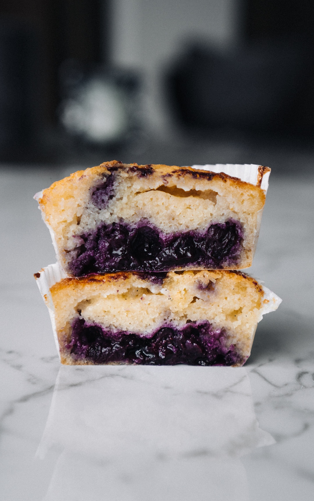 Bilberry And Almond Muffins