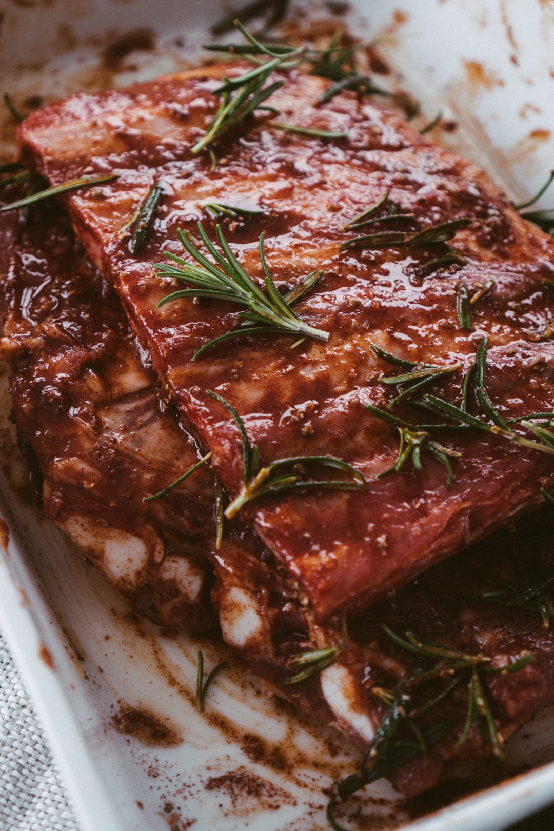 Easy Honey Glazed Pork Ribs