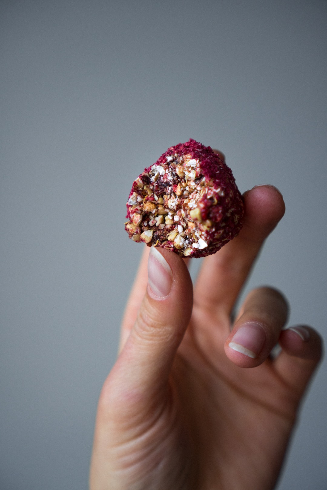 Buckwheat, Date And Raspberry Energy Balls
