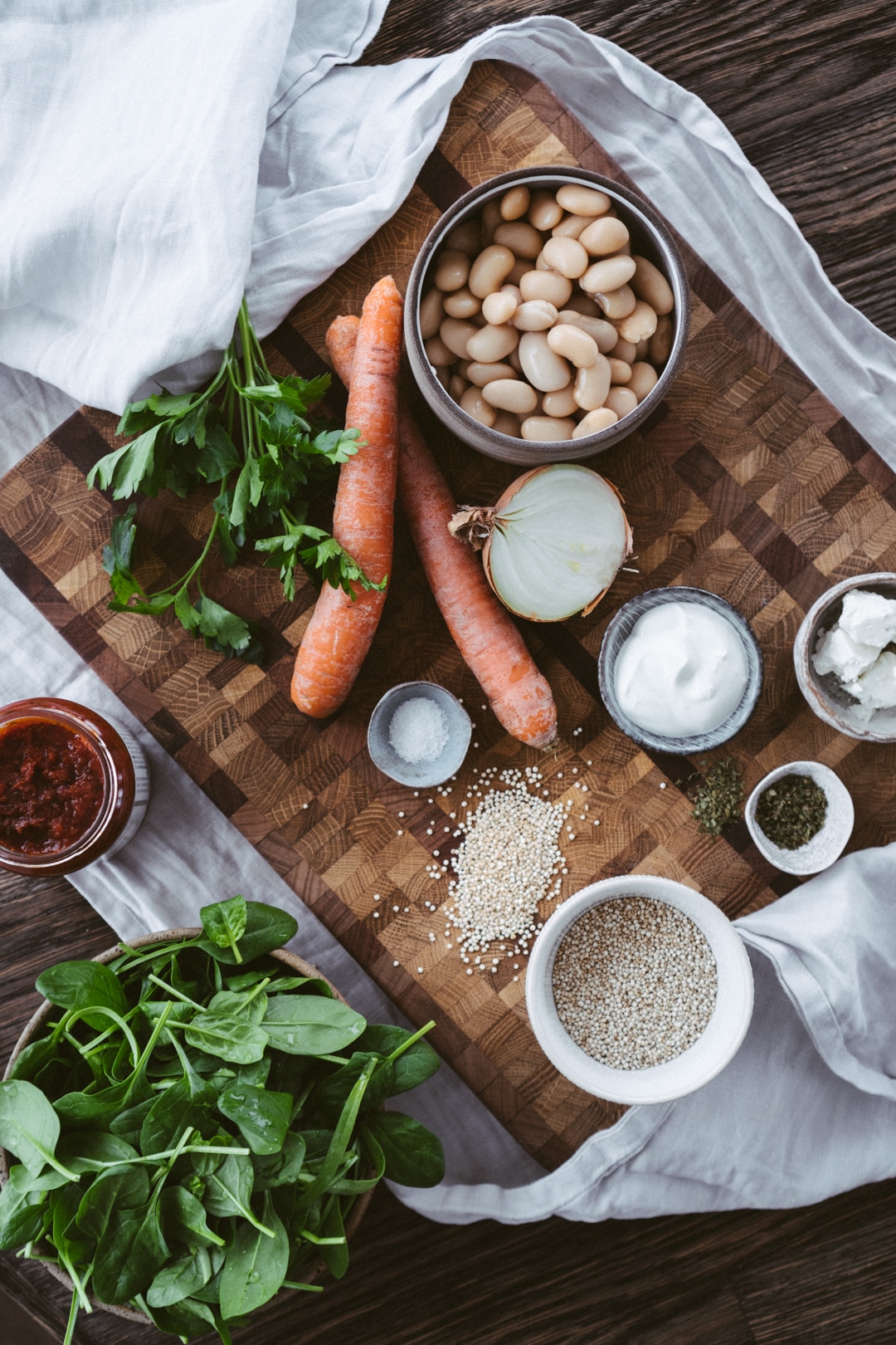 Tomato, Butter Bean And Quinoa Stew