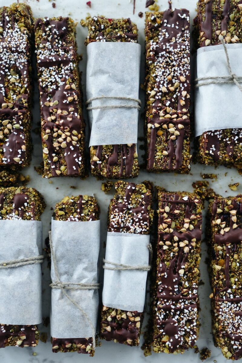 Amaranth And Buckwheat Hemp Protein Bars