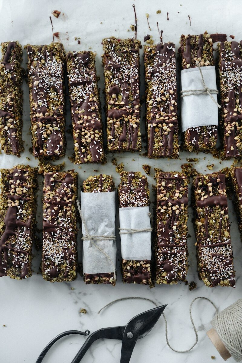 Amaranth And Buckwheat Hemp Protein Bars