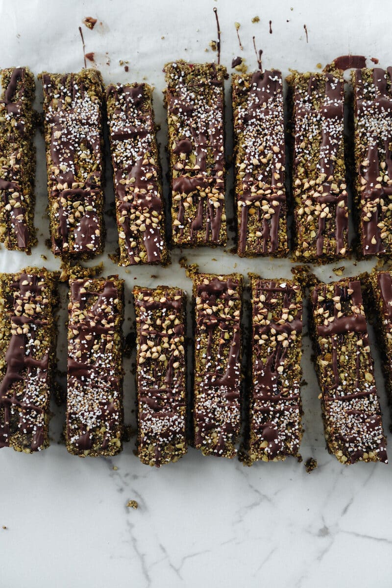 Amaranth And Buckwheat Hemp Protein Bars